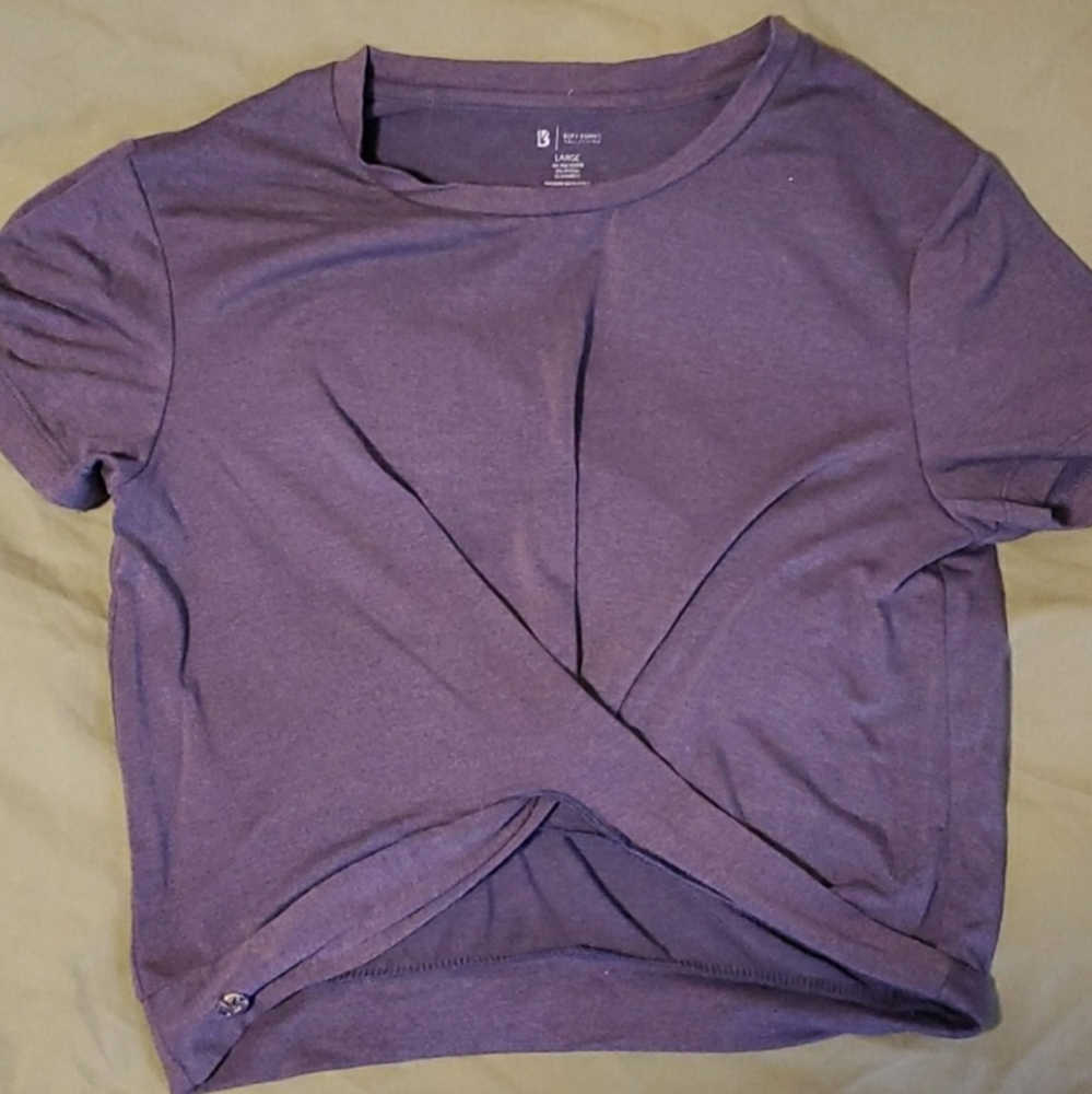 BuffBunny Knotty Top - Size Large - Navy